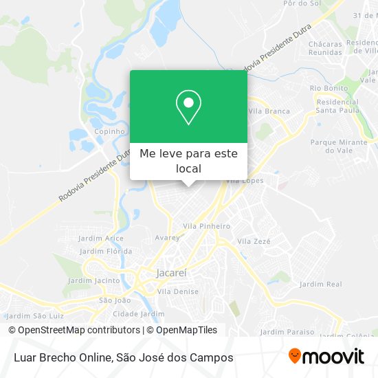 Luar Brecho Online mapa