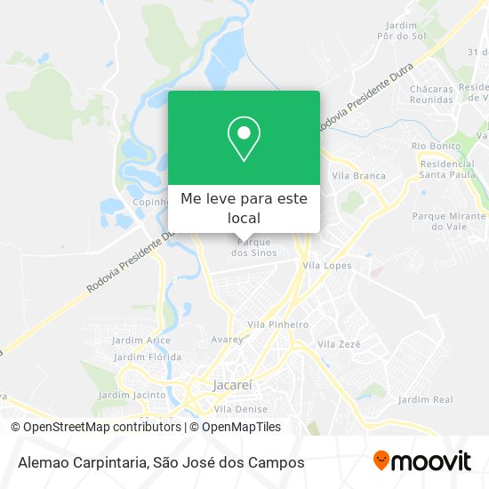 Alemao Carpintaria mapa