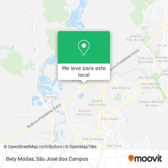 Bety Modas mapa