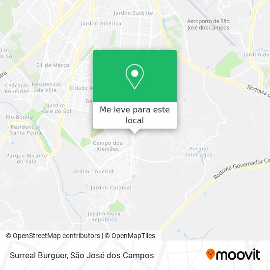 Surreal Burguer mapa