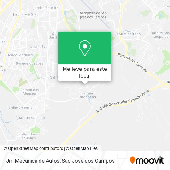 Jm Mecanica de Autos mapa