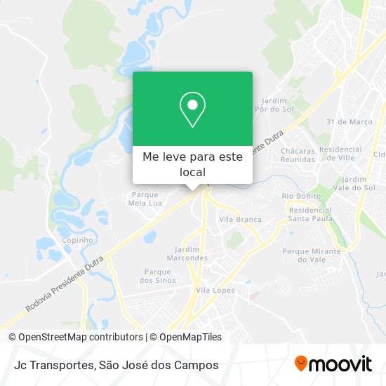 Jc Transportes mapa