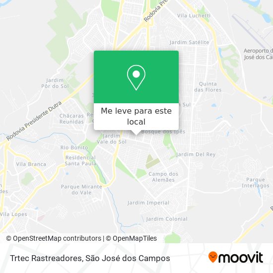 Trtec Rastreadores mapa