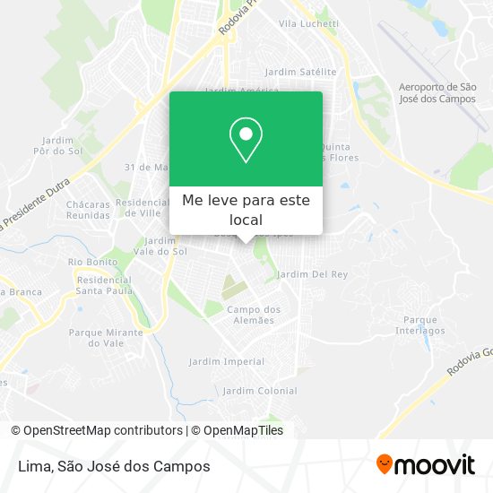 Lima mapa