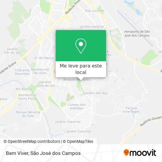 Bem Viver mapa