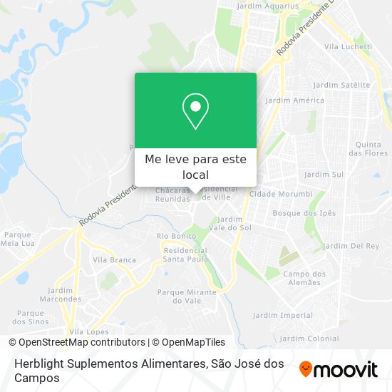 Herblight Suplementos Alimentares mapa