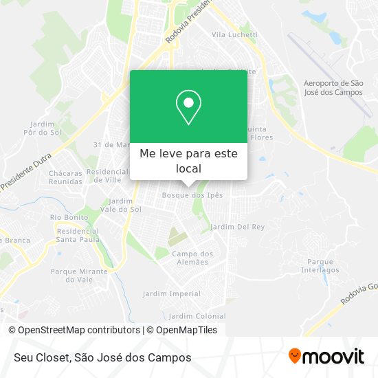Seu Closet mapa