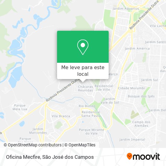 Oficina Mecfire mapa