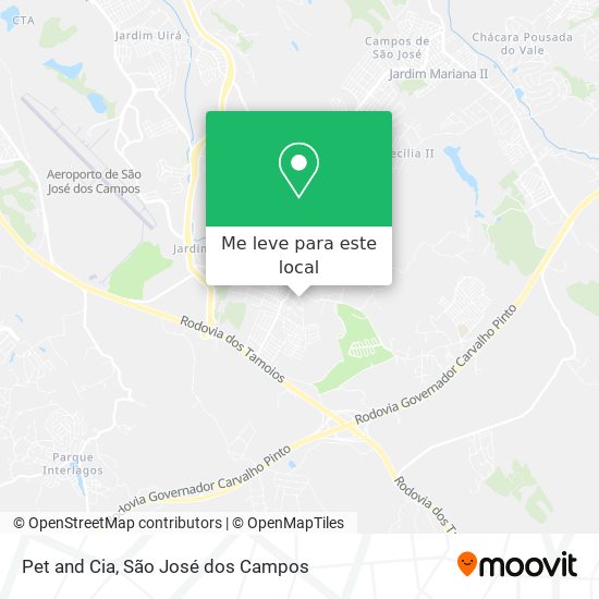 Pet and Cia mapa