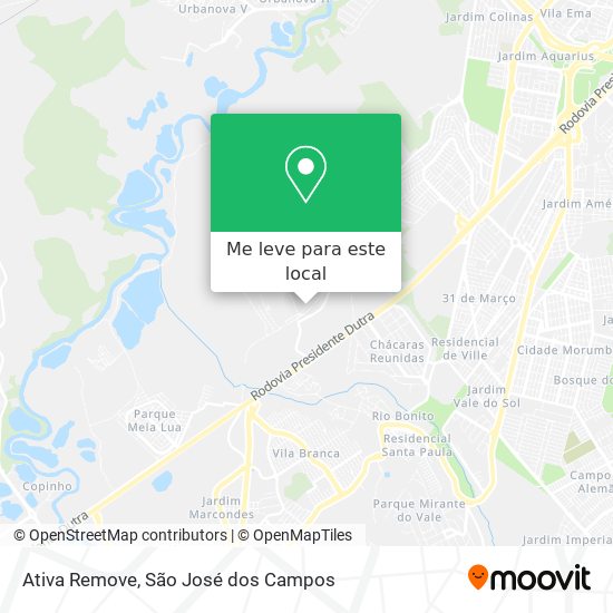 Ativa Remove mapa