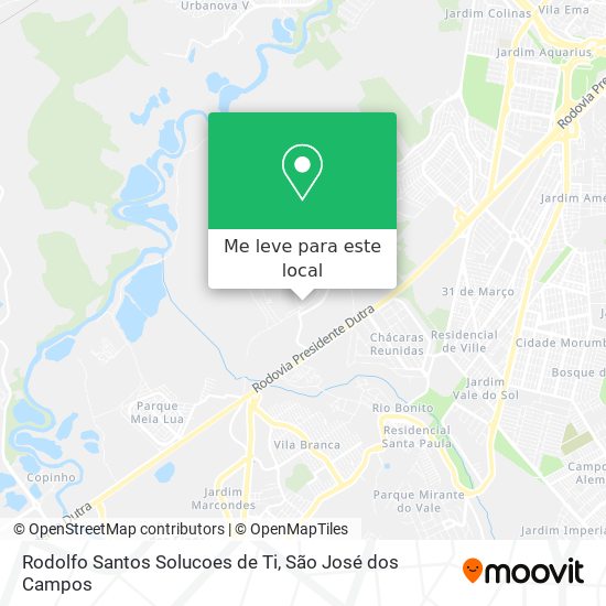 Rodolfo Santos Solucoes de Ti mapa