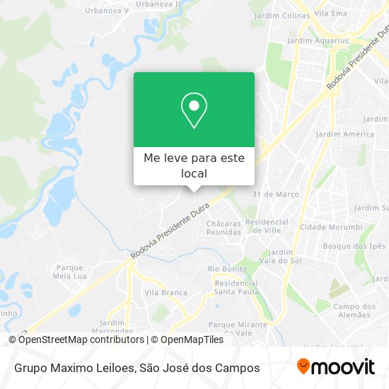 Grupo Maximo Leiloes mapa