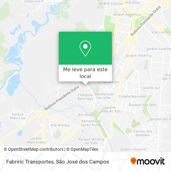 Fabriric Transportes mapa