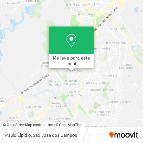 Paulo Elpidio mapa