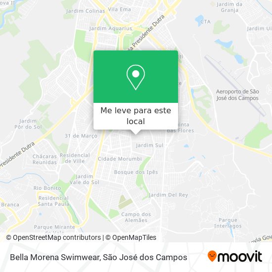 Bella Morena Swimwear mapa