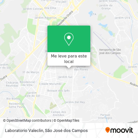 Laboratorio Valeclin mapa