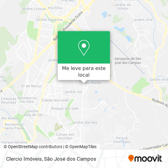 Clercio Imóveis mapa