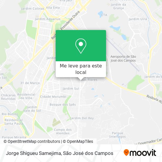 Jorge Shigueu Samejima mapa