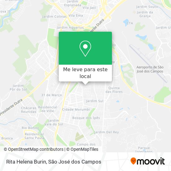 Rita Helena Burin mapa