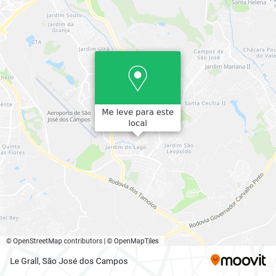 Le Grall mapa