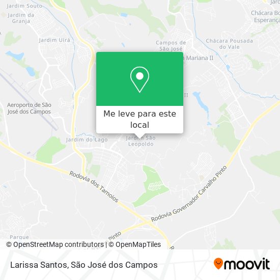 Larissa Santos mapa