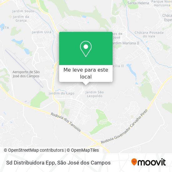 Sd Distribuidora Epp mapa