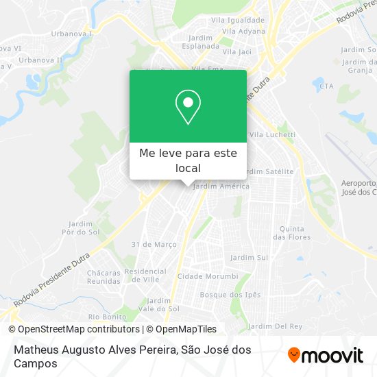 Matheus Augusto Alves Pereira mapa