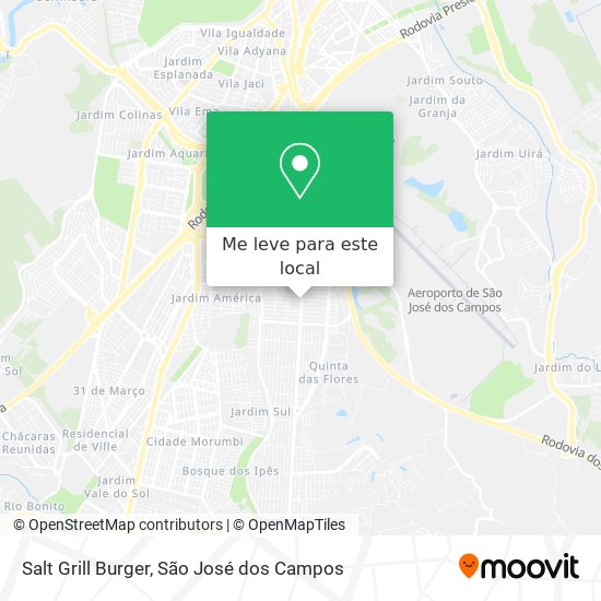 Salt Grill Burger mapa