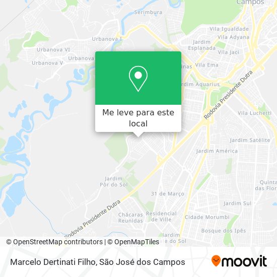 Marcelo Dertinati Filho mapa
