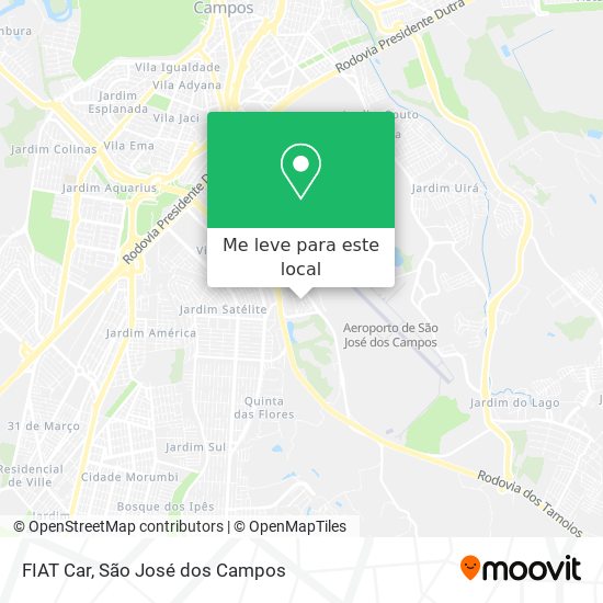 FIAT Car mapa