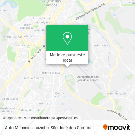 Auto Mecanica Luizinho mapa