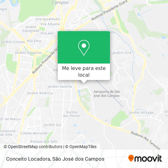 Conceito Locadora mapa