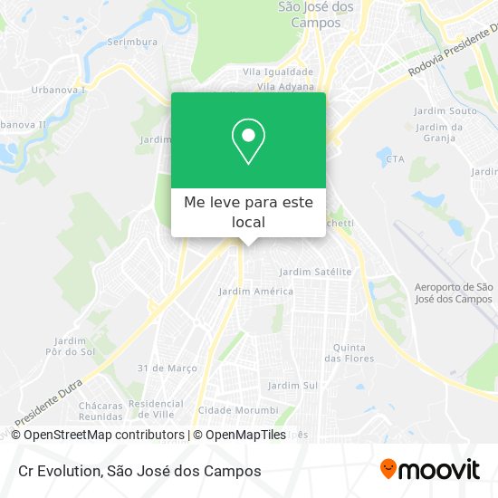 Cr Evolution mapa