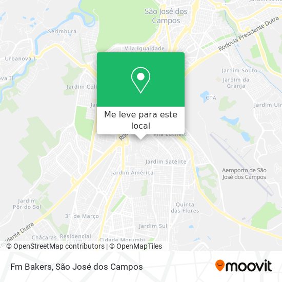 Fm Bakers mapa