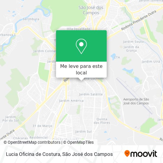 Lucia Oficina de Costura mapa