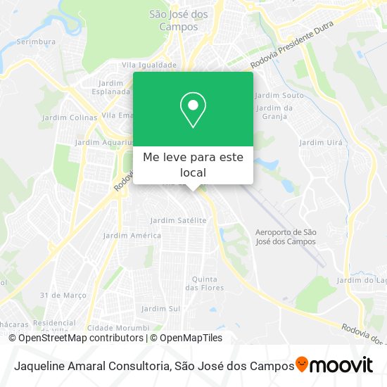 Jaqueline Amaral Consultoria mapa