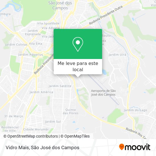 Vidro Mais mapa