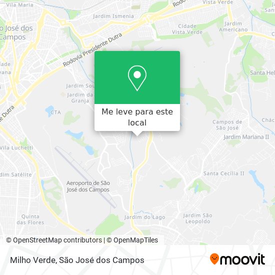 Milho Verde mapa