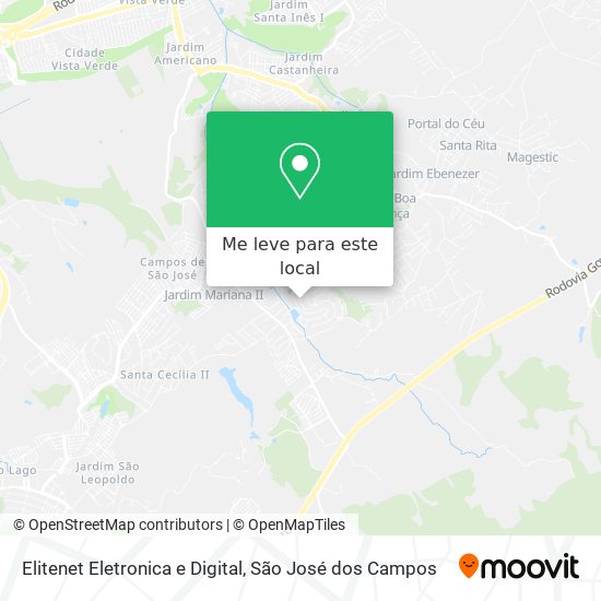 Elitenet Eletronica e Digital mapa