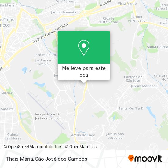 Thais Maria mapa