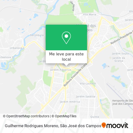 Guilherme Rodrigues Moreno mapa