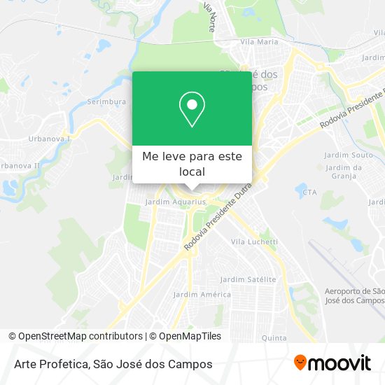 Arte Profetica mapa