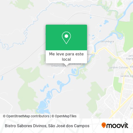 Bistro Sabores Divinos mapa
