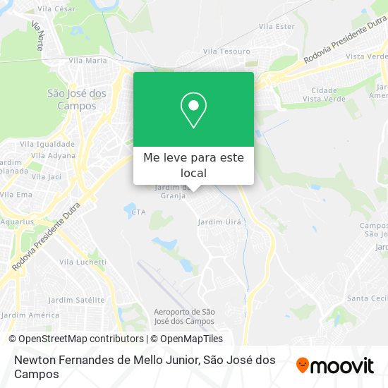 Newton Fernandes de Mello Junior mapa
