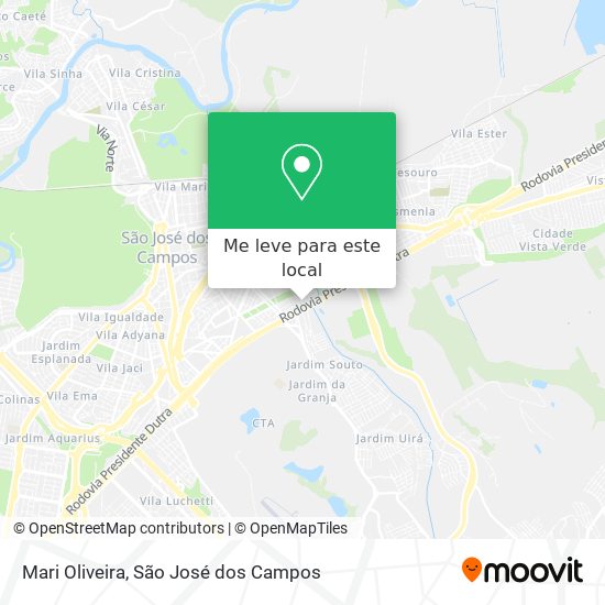 Mari Oliveira mapa