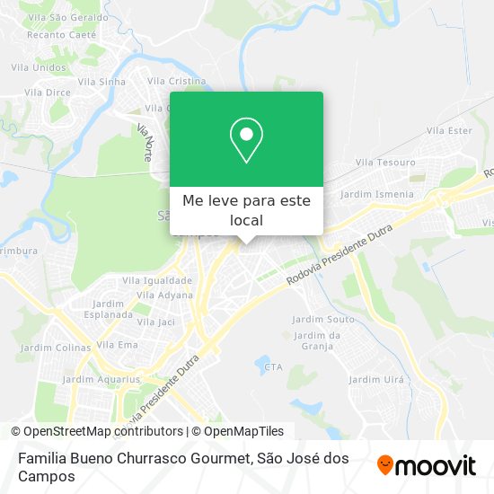 Familia Bueno Churrasco Gourmet mapa