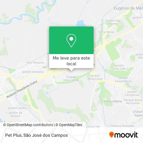 Pet Plus mapa