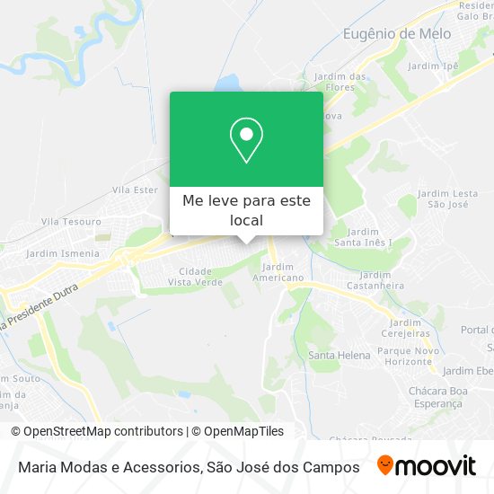 Maria Modas e Acessorios mapa