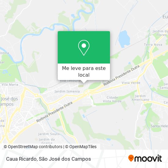 Caua Ricardo mapa
