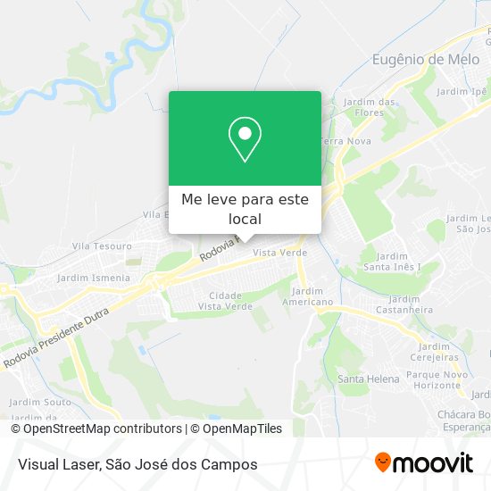 Visual Laser mapa
